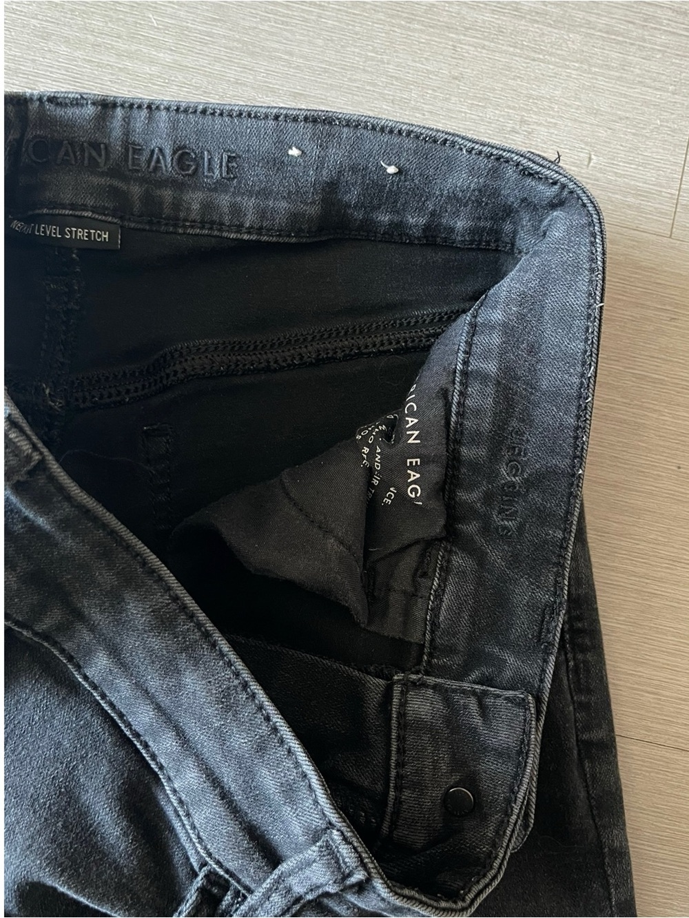AE Next Level Ripped Jegging Black - Picture 6 of 9